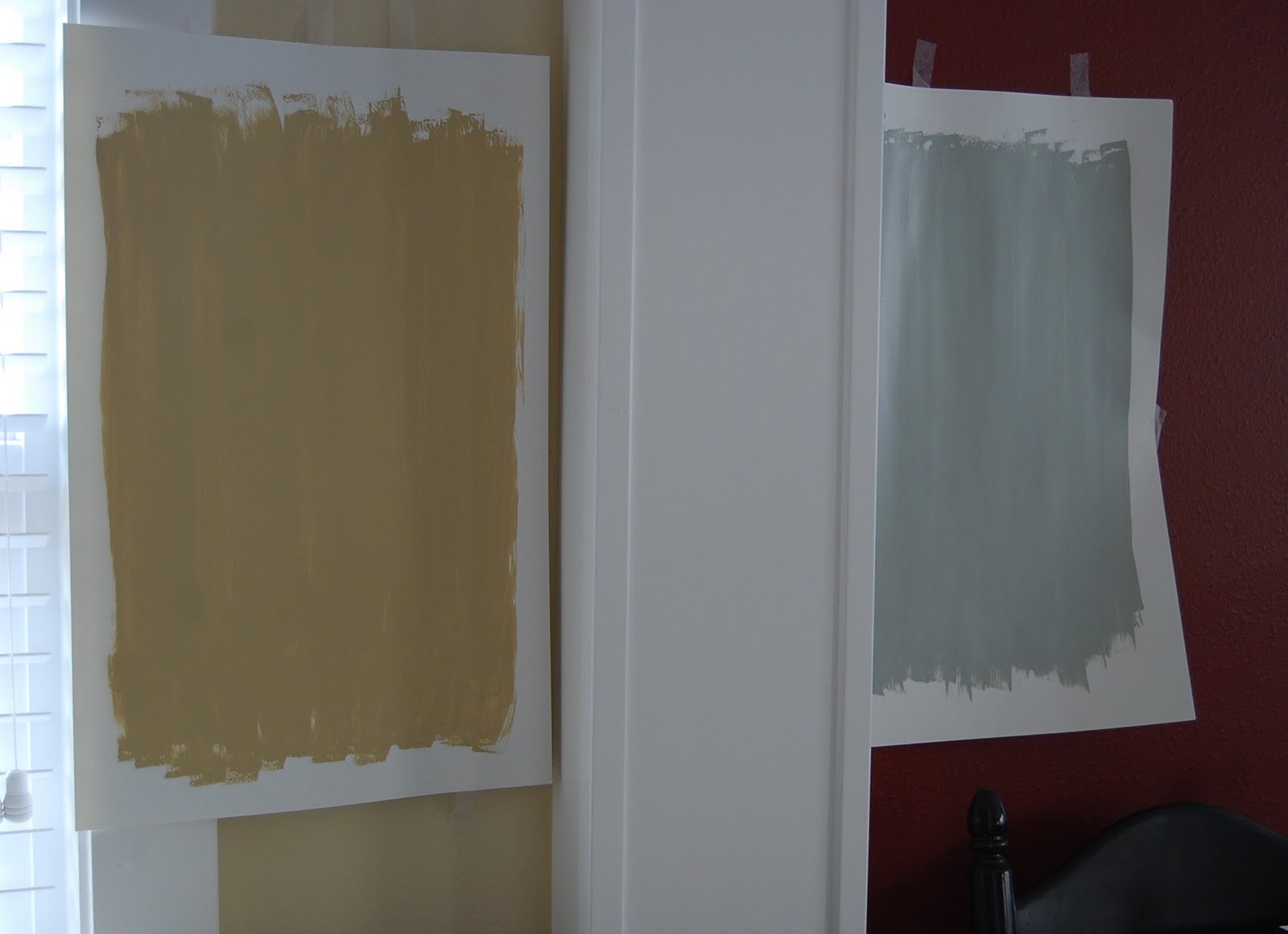 How To Test Paint Colors On Your Wall Home By Heidi