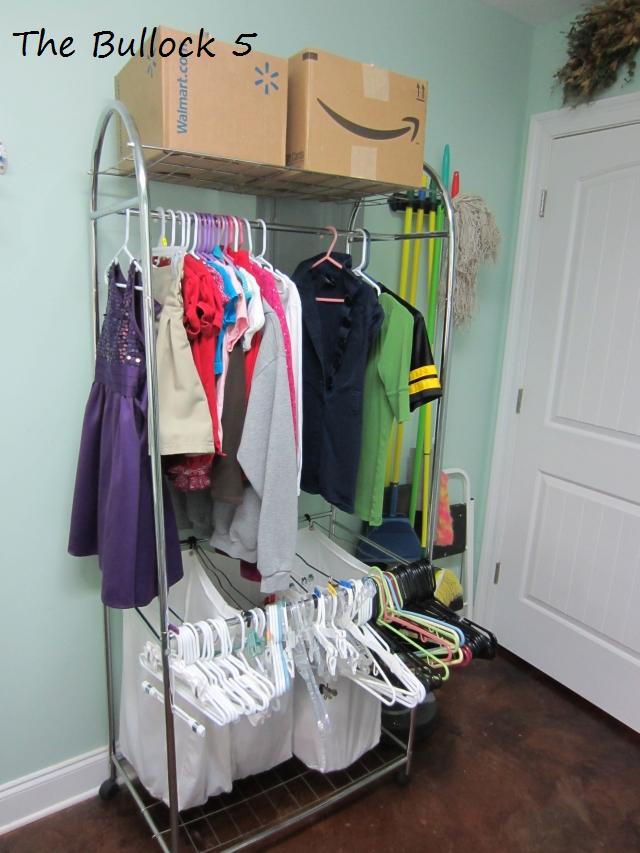 The Bullock 5: Laundry Room Dresser/Shelf