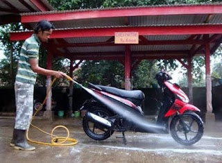 modal usaha cuci motor