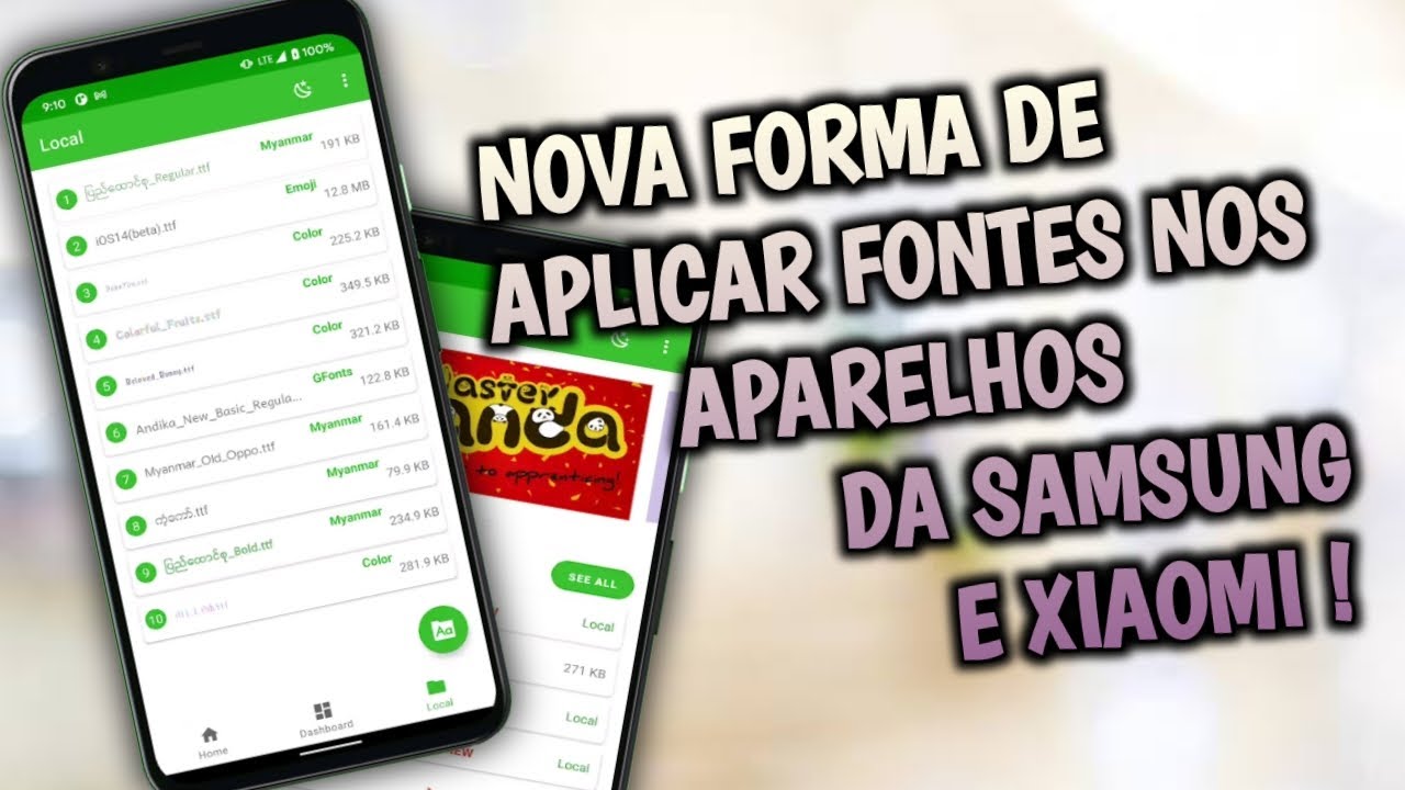 COMO MUDAR A FONTE DO SEU ANDROID