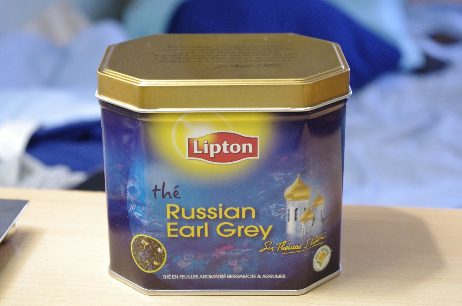 Savourer le thé Test Russian Earl Grey (Lipton)
