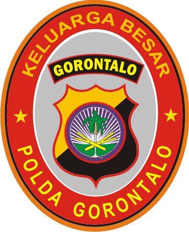 Stiker Polda Gorontalo - Kumpulan Logo Indonesia