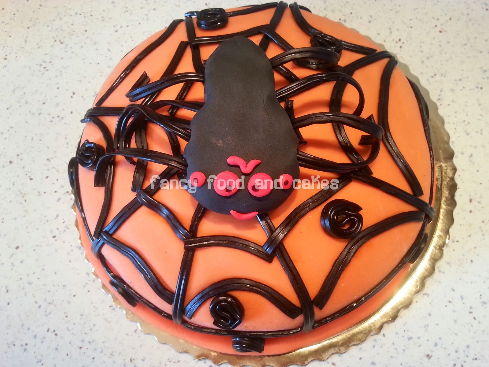 Candela Compleanno Tema Ragno - Decorazione Torta Con Ragnatela Numerica Per Halloween