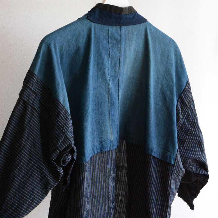 Noragi Jacket Indigo Fabric | 藍染布が素晴らしい襤褸野良着