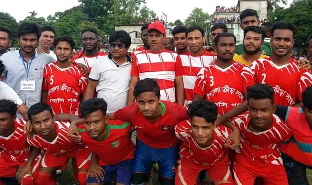 Bakshiganj Municipality undefeated champion in Bangabandhu Gold Cup Tournament