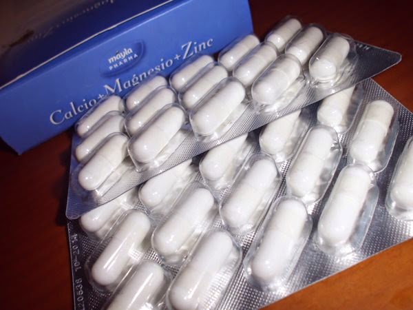 calcio magnesio y zinc