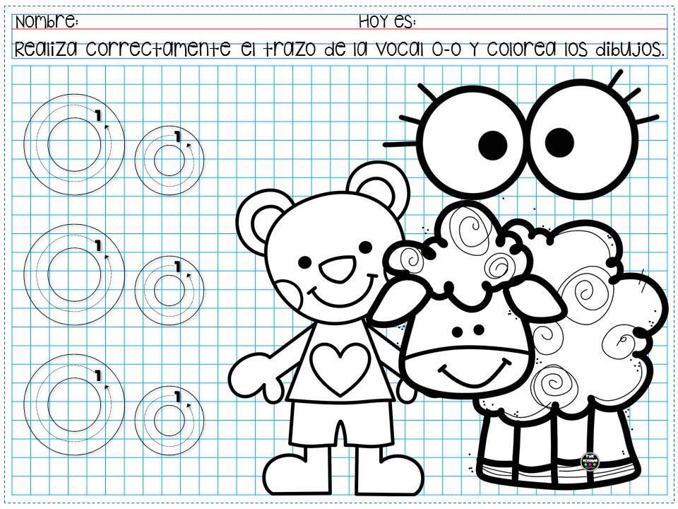 5 Cuadernos De Trazos Para Vocales Materiales Educativos Para