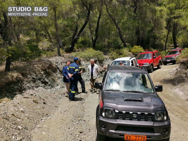 Δασικούς δρόμους στο Σταυροπόδι διάνοιξε η Π.Ε. Αργολίδας