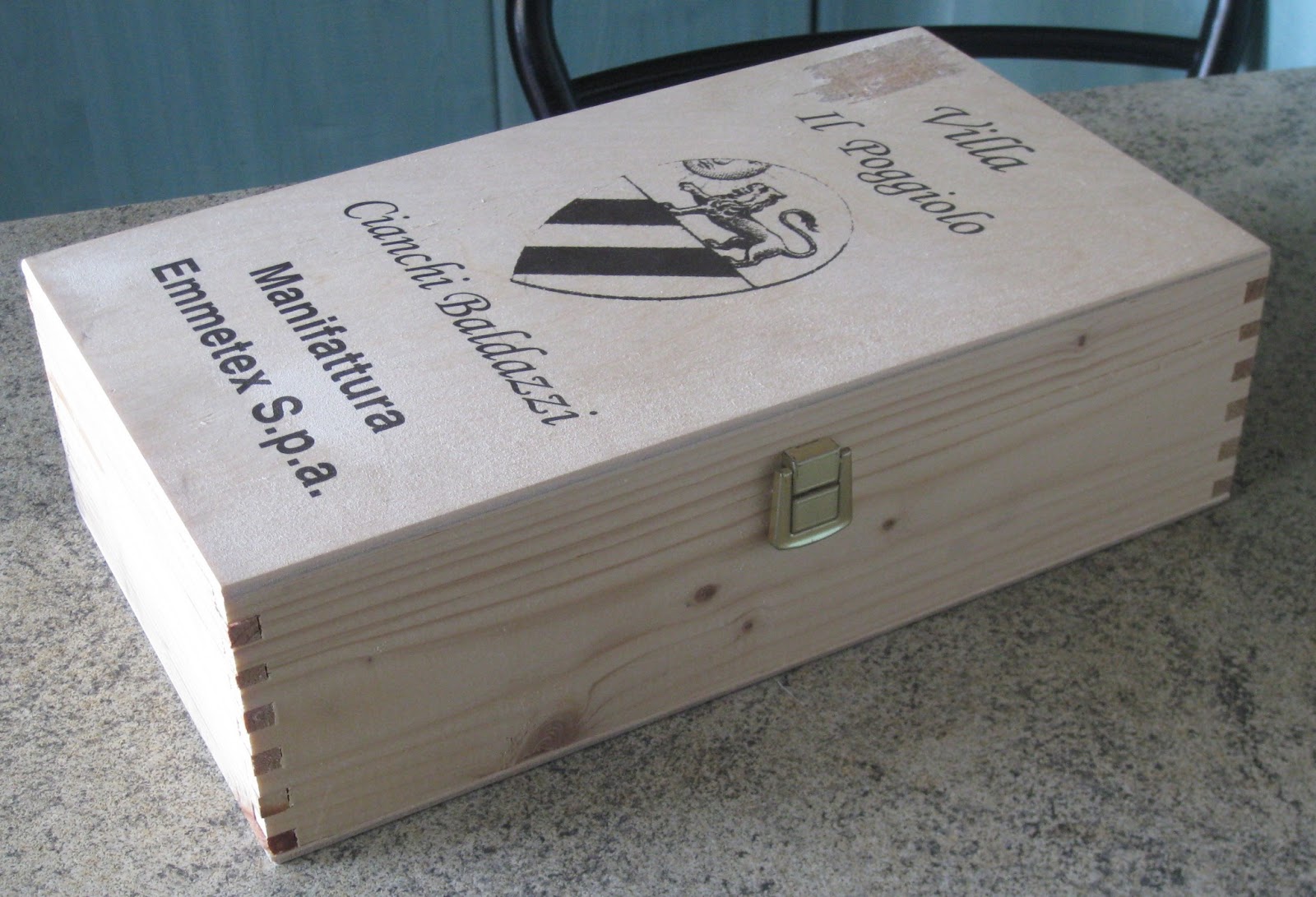 Scatola in legno – Souvenir & Souvenir