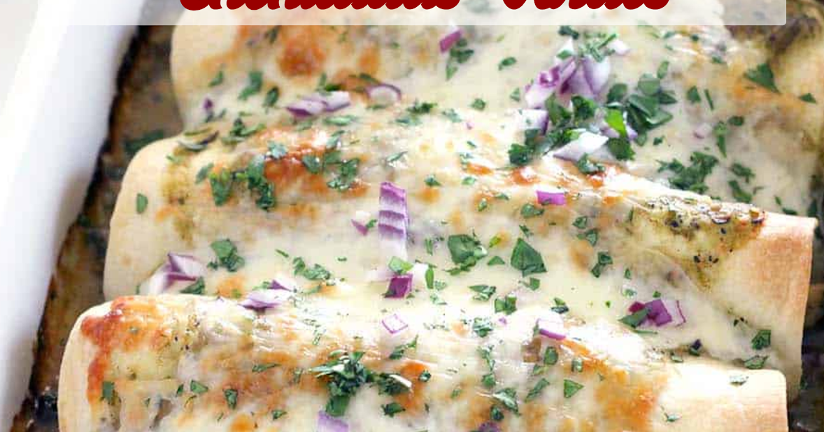Chicken and Spinach Enchiladas Verdes Show You Recipes
