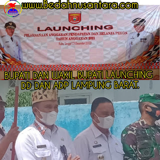 BUPATI DAN WAKIL BUPATI LAUNCHING DD DAN ADP LAMPUNG BARAT. 1 InShot 20201224 212057448