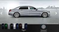 Màu ngoại thất Mercedes Maybach S450 4MATIC 2019 Mercedes Maybach S450 4MATIC 2019 màu Bạc Diamond 988