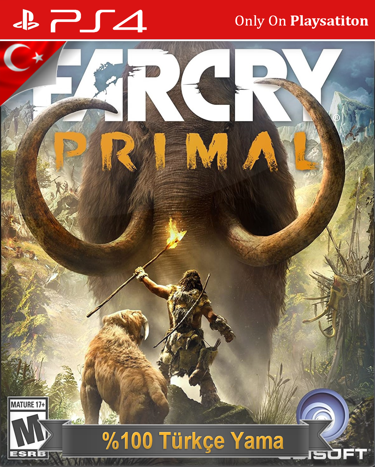 PS4 Türkçe YAMA Far Cry Primal PS4 Türkçe Yama İndir (ÇIKTI) MCPSP