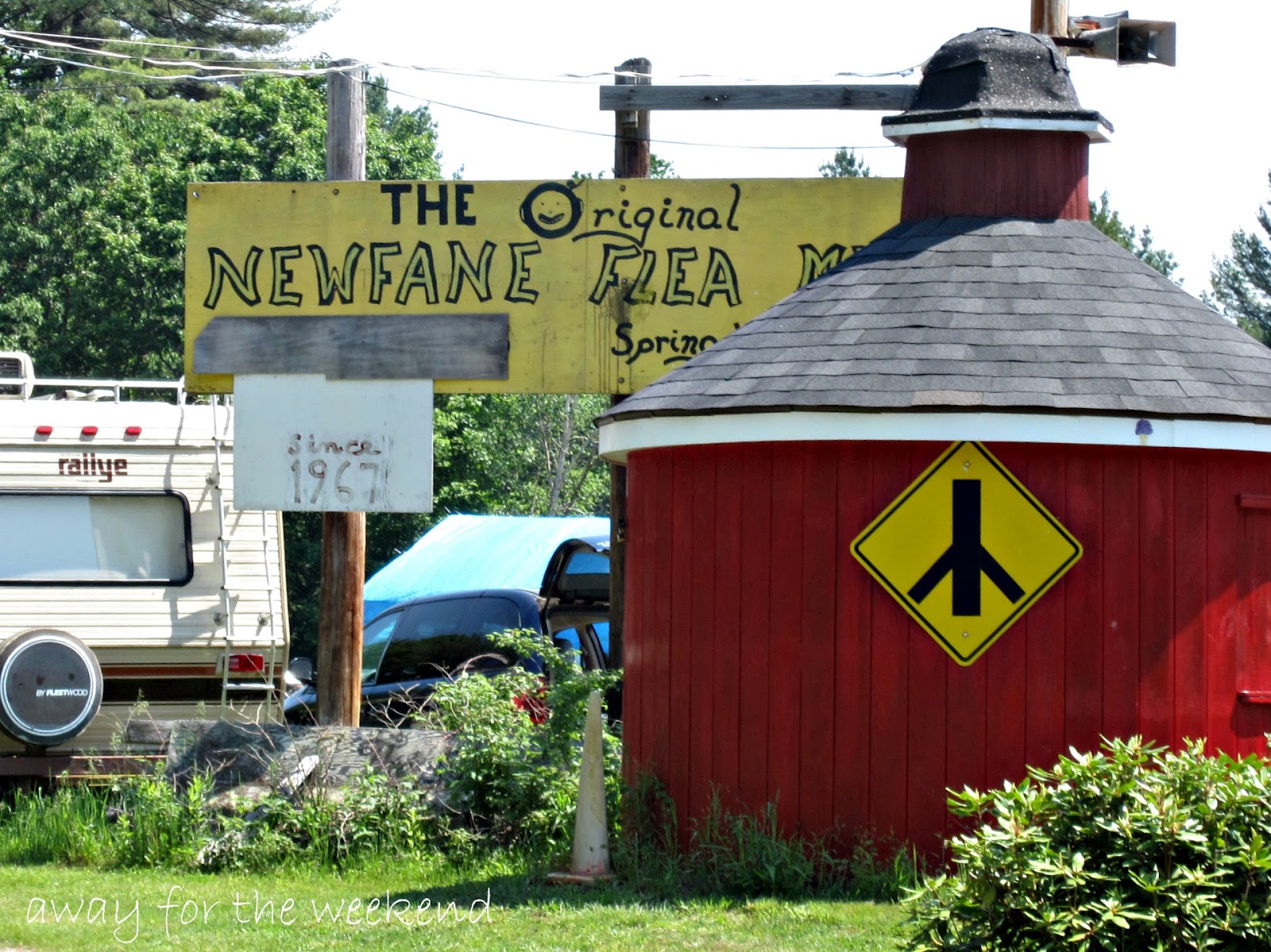 Last Sunday was the perfect day for a visit to the Newfane Flea Market.