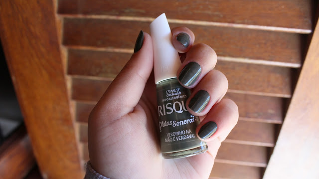 Esmalte da Semana: Verdinho na mão é vendaval