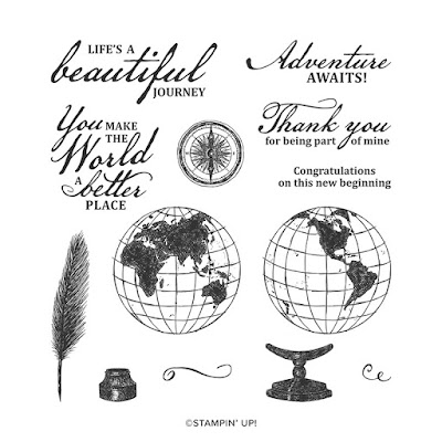 Life is a Beautiful Journey 簡単なのにワォーな立体カード#スタンアップ Satomi Wellard-Independetnt Stampin’Up! Demonstrator in Japan and Australia, #su, #stampinup, #cardmaking, #papercrafting,  #global #map #beautifulworld #worldmap #masculine #antique  #スタンピンアップ公認デモンストレーター　#ウェラード里美　#手作りカード　#スタンプ　#カードメーキング　#ペーパークラフト　#スクラップブッキング　#地球儀　#世界地図　#アンティーク風　＃オンライクラス 