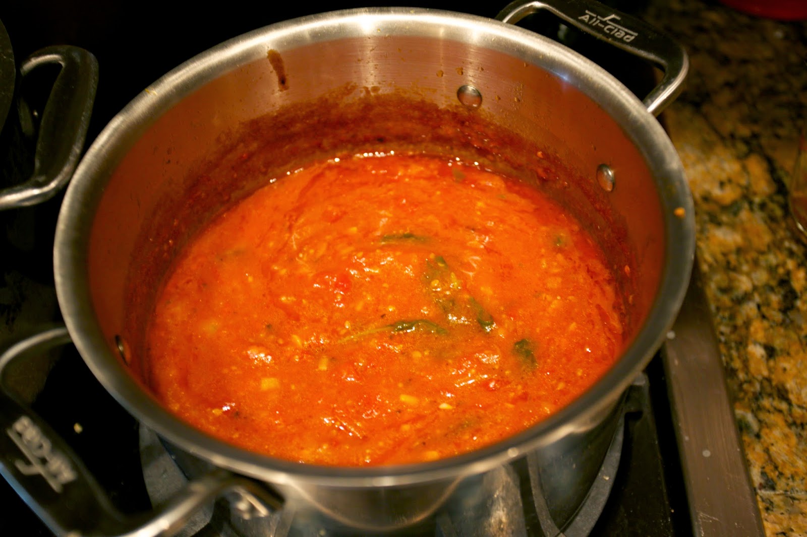 Fresh Cherry Tomato Spaghetti Sauce