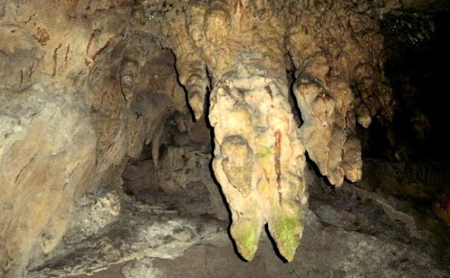 Stelactites in Jatijajar Cave, Kebumen, Central Java