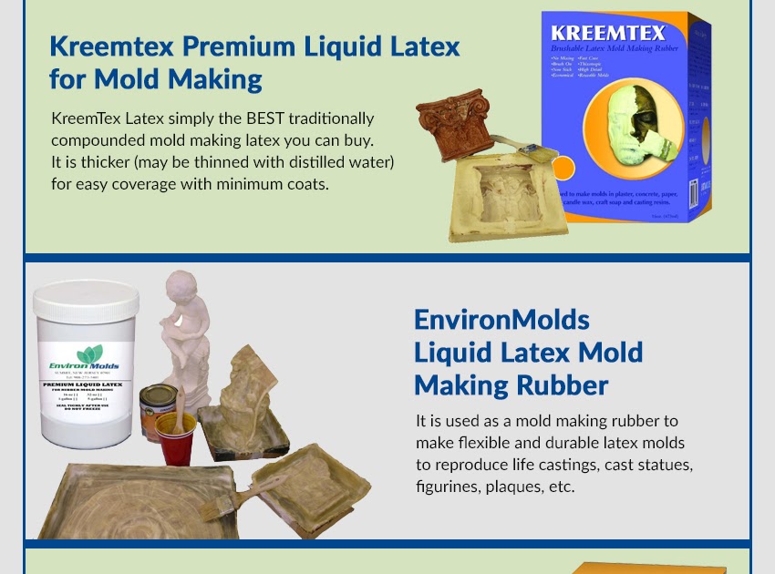 Mold making and Casting products through EnvironMolds, LLC The Ins and