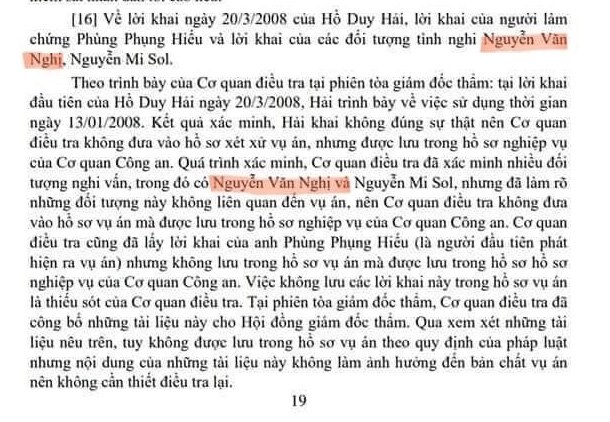 12 năm hồ sơ Công An tên Nguyễn Văn Nghị, dư luận lên tiếng thì tên Nguyễn Hữu Nghị?