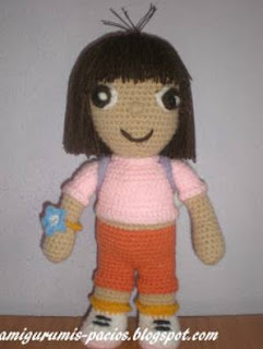 PATRON GRATIS DORA EXPLORADORA AMIGURUMI 61