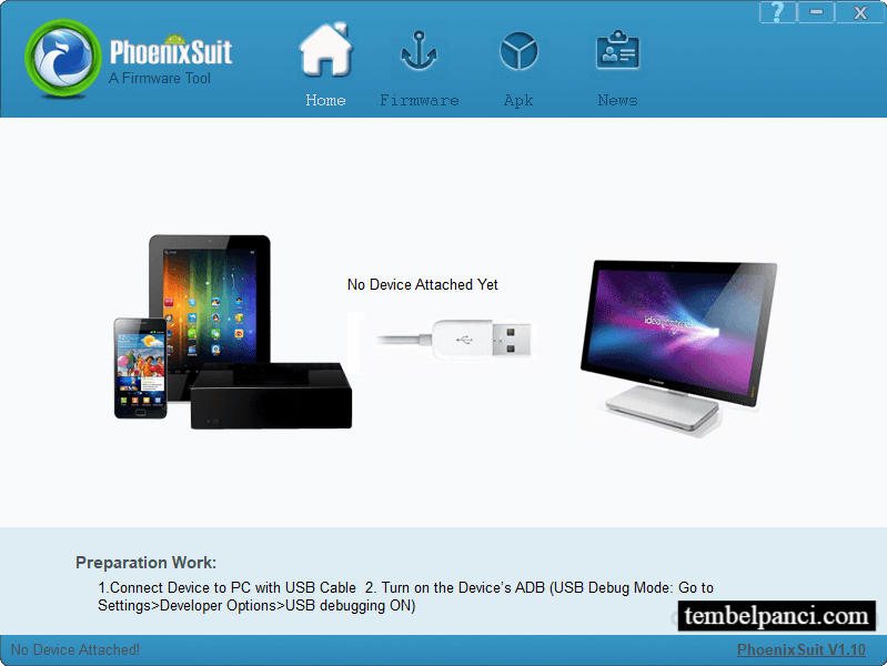 how to flash firmware tablet phoenix usb pro