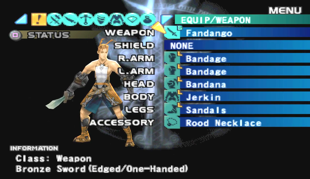 vagrant story weapon guide