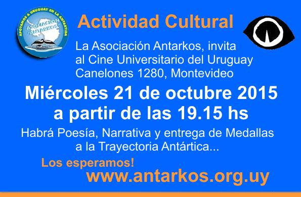 Actividad Cultural de la Asociación Civil Antarkos