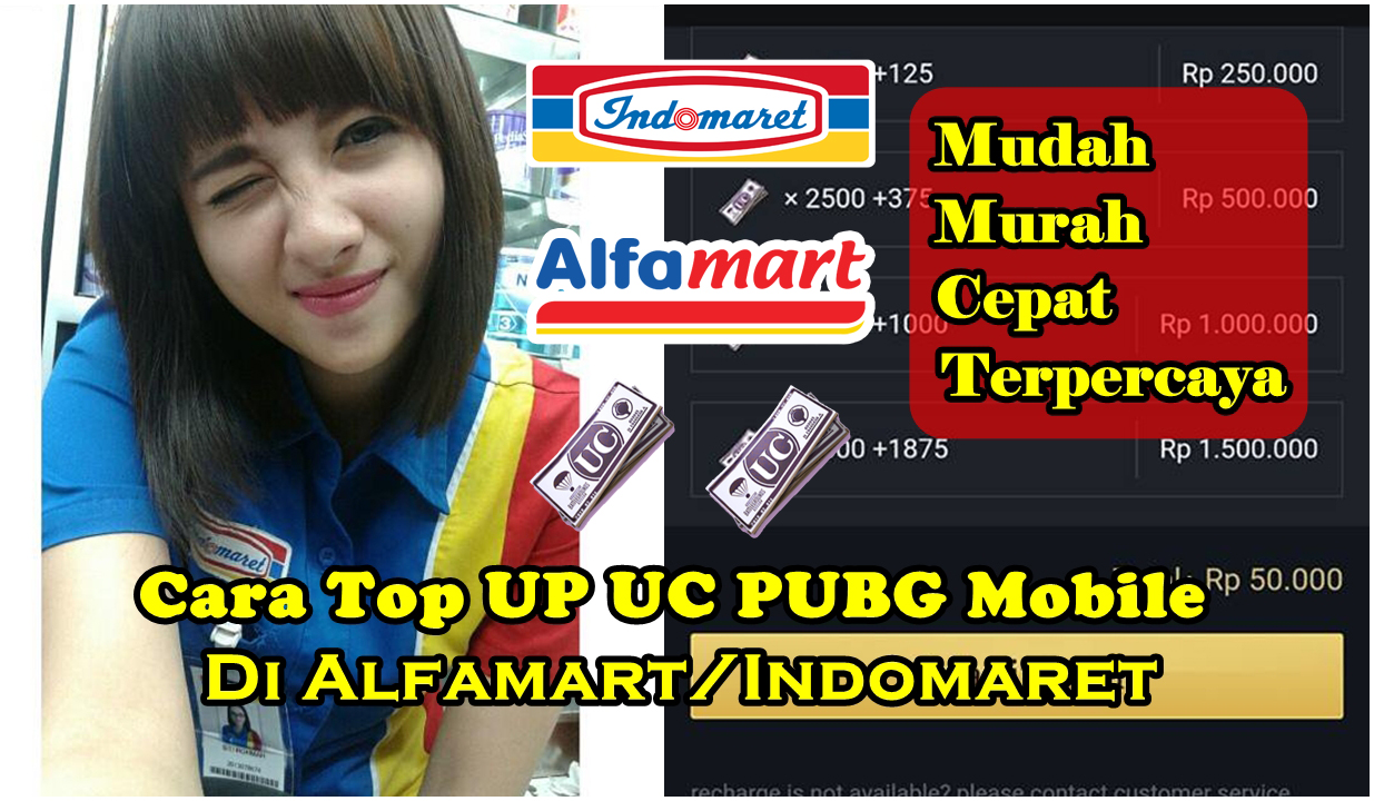 Cara Mudah Top Up Uc Pubg Mobile Lewat Indomaret Alfamart Rumah Multimedia