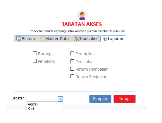 APLIKASI SOFTWARE PROGRAM KASIR GRATIS