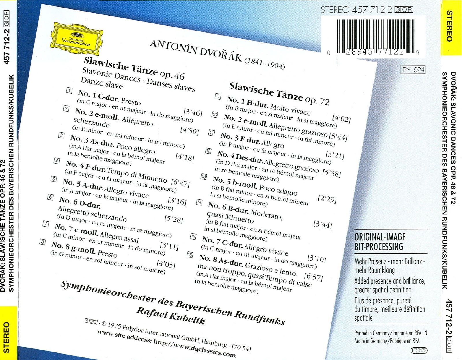 Dvork: The Symphonies / Kertsz, London Symphony