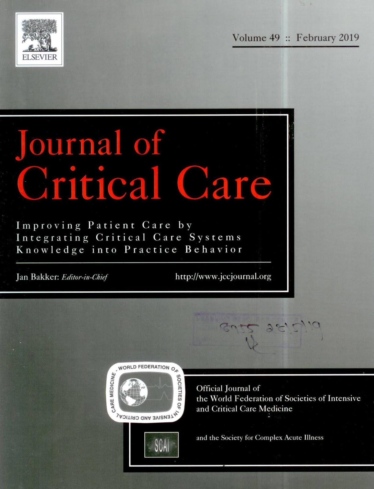 https://www.sciencedirect.com/journal/journal-of-critical-care/vol/49/suppl/C