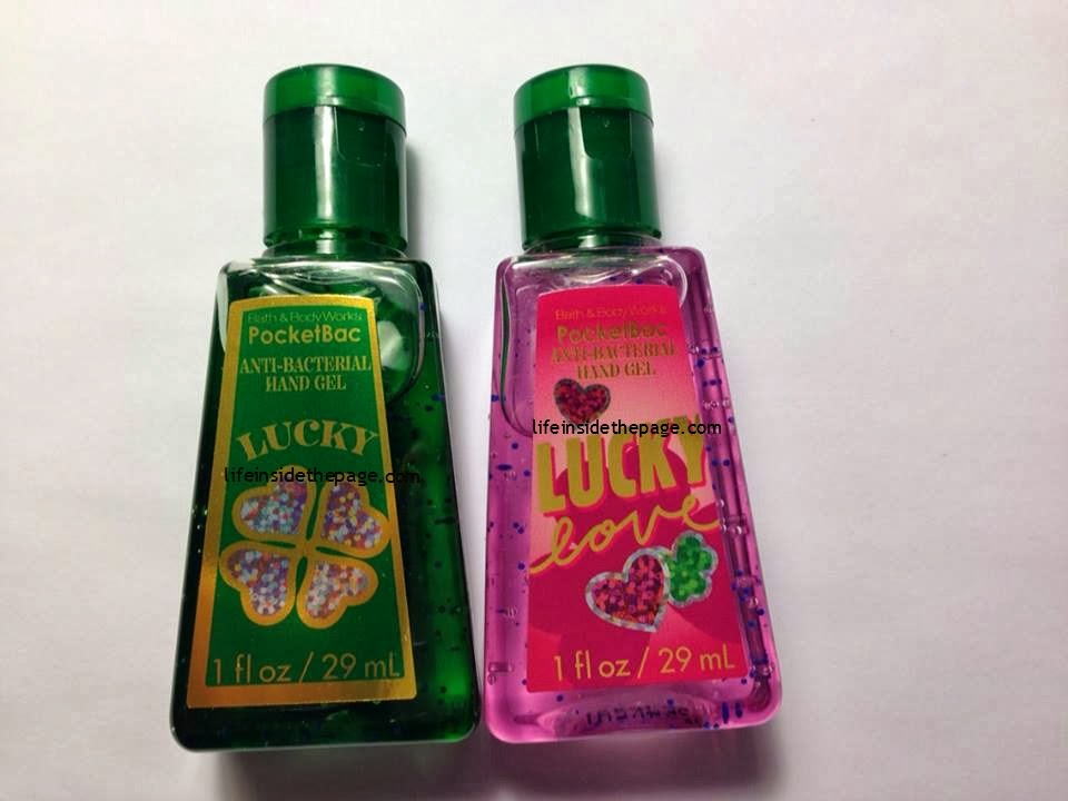 Life Inside the Page Bath & Body Works St. Particks Day Pocketbac