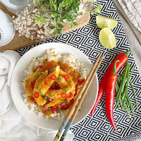 gambas veganas picantes