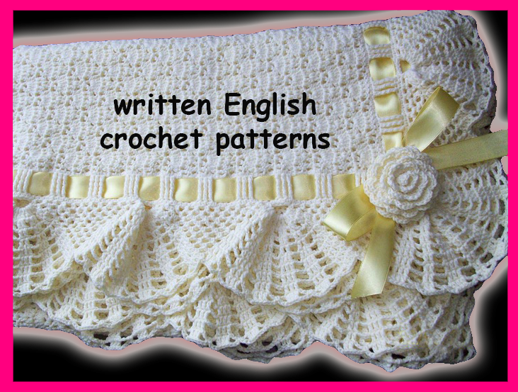 Crochet Patterns Store Crochet Baby Blanket 582