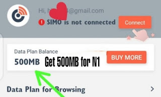 Learn How To Activate 500MB For N1 on Simo
