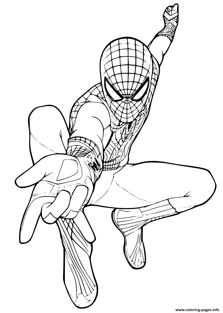 10 Peter Parker Spiderman Coloring Pages for Hours of Creative Fun