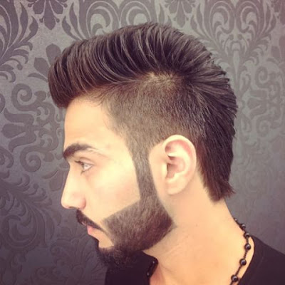 دقن خليجي مدرج