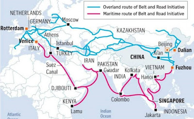 Belt and Road Initiative (बेल्ट रोड इनिशिएटिव) China की मंशा और India in hindi  -The praman