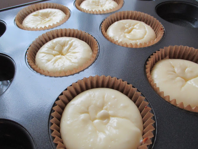 Individual Cream Cheese Cheesecakes