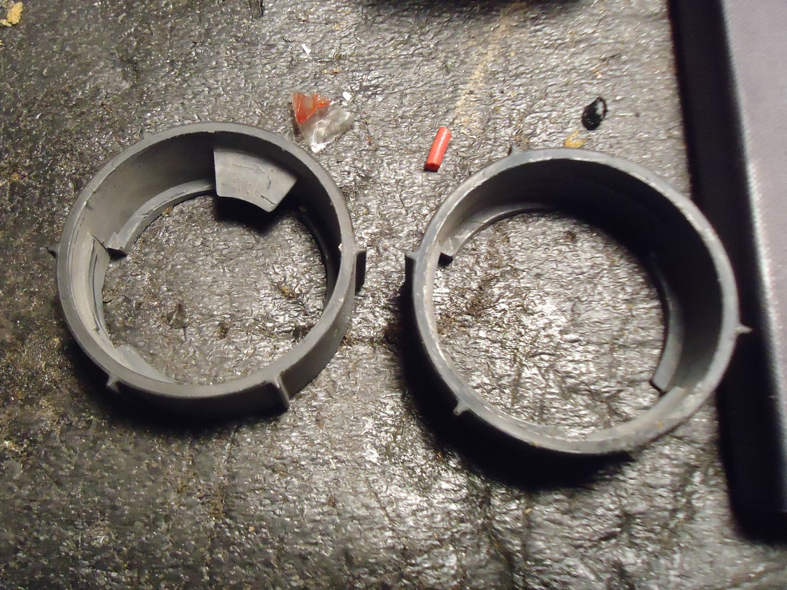 Tear it up, fix it, repeat: Cougar T-Bird 9007 Headlight Retainer('91