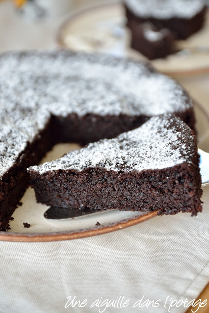 Gâteau au chocolat et huile d'olive, de Nigella Lawson