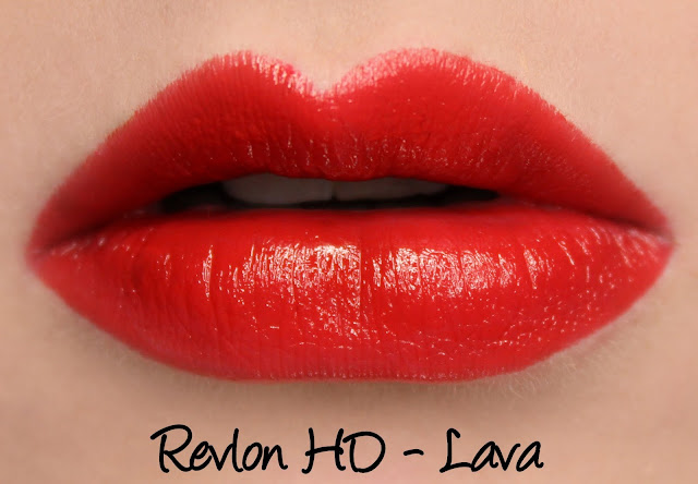 Revlon Ultra HD Gel Lipcolor - HD Lava Swatches & Review