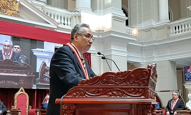 José Luis Lecaros, presidente del Poder Judicial
