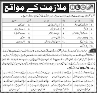 NLC National Logistics Cell Jobs 2019 Download Application Form