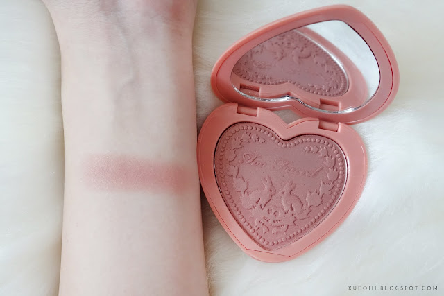 Too Faced Love Flush Blush in Baby Love Swatch