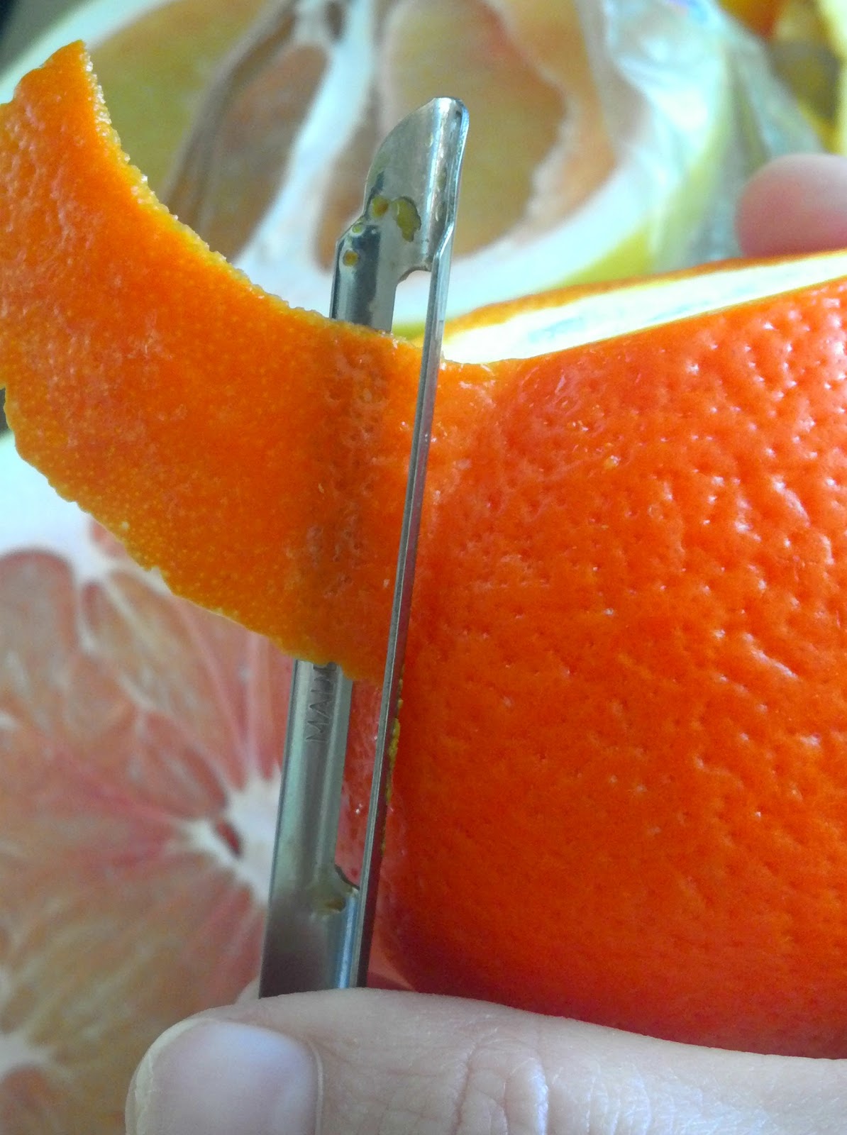 Autumn's Copper Pot Pomelo Minneola Lemon Marmalade...Yummy!