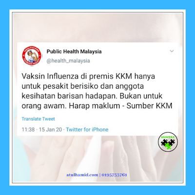 Vaksin Influenza: Harga dan Siapa Yang Memerlukannya