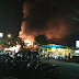 Kebakaran Hebat Terjadi di Persimpangan Tabek Gadang Panam Pekanbaru