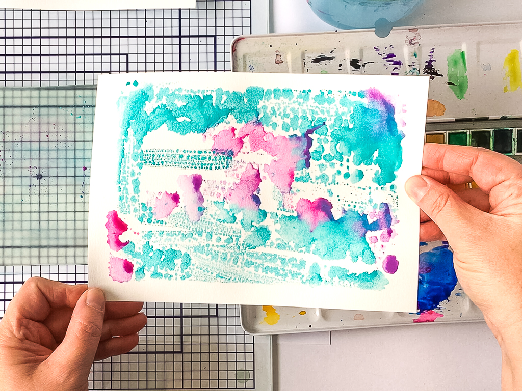 Printing with Gelli Arts® Gelli Arts® Printing with Watercolor